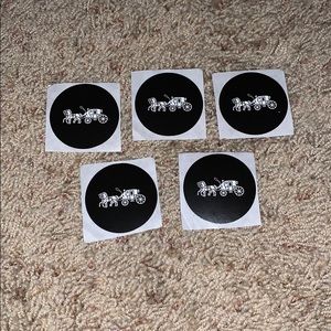 Authentic Coach stickers